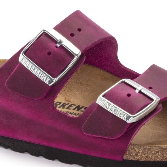 Birkenstock Arizona BS Oiled Leather in Color
Festival Fuchsia EU 39 NWT Sample - Picture 2 of 16